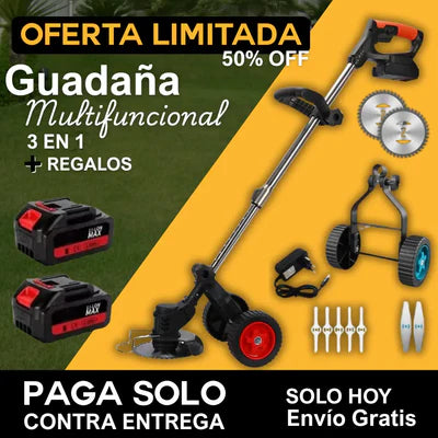 Guadaña O Cortadora De Césped Inalámbric