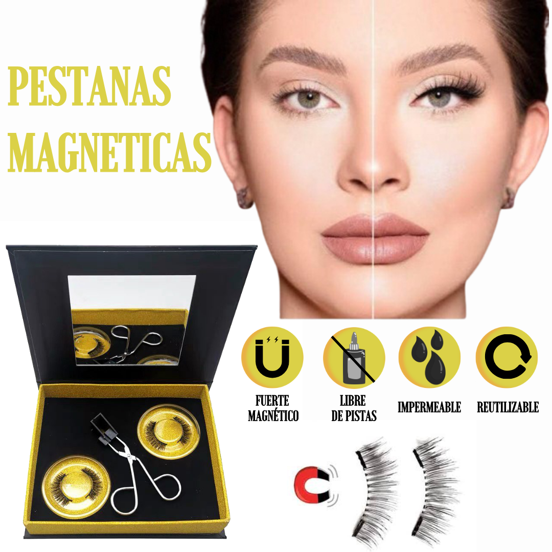 KIT DE PESTANAS MAGNETICAS Y PINZA